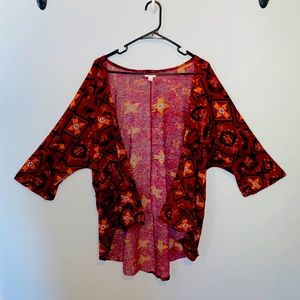 LuLaRoe Aztec Cardigan (large)